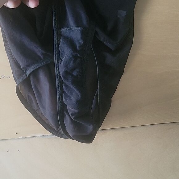 NEW VTG American Apparel Lingerie Mesh BodySuit Sexy Mesh Sheer Black Sleaze M L - Picture 7 of 13